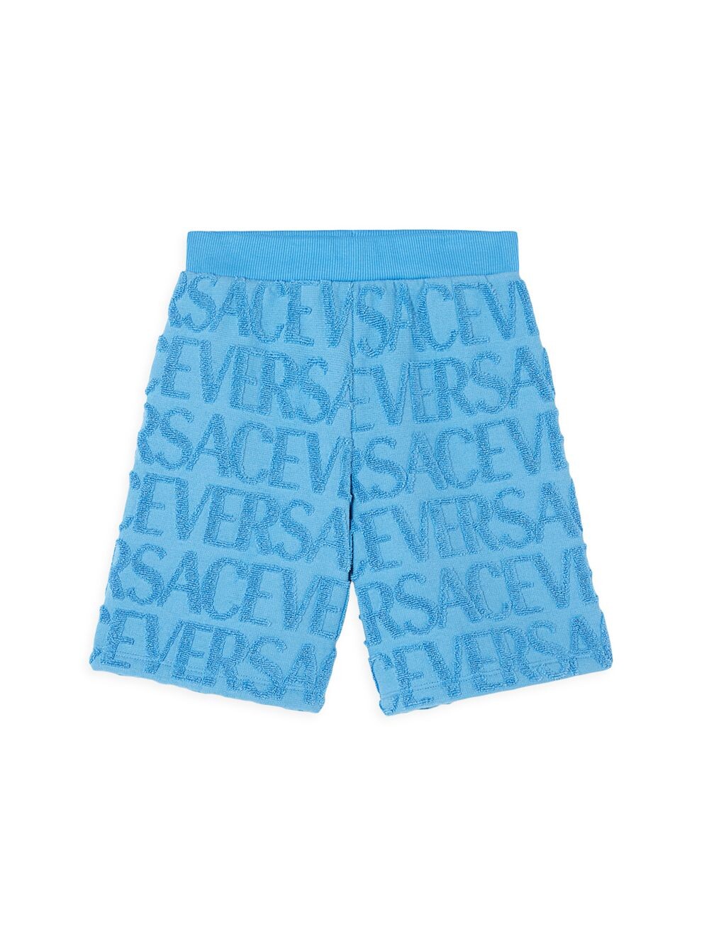 

Летние шорты с логотипом для малышей и малышей Versace, синий