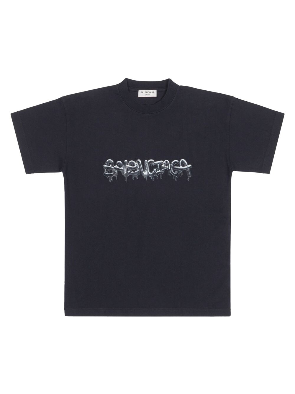 

Slime футболка средней посадки Balenciaga, черный