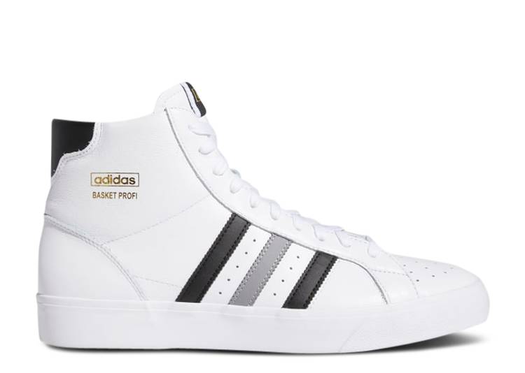Кроссовки Adidas BASKET PROFI 'CORE BLACK GREY', белый