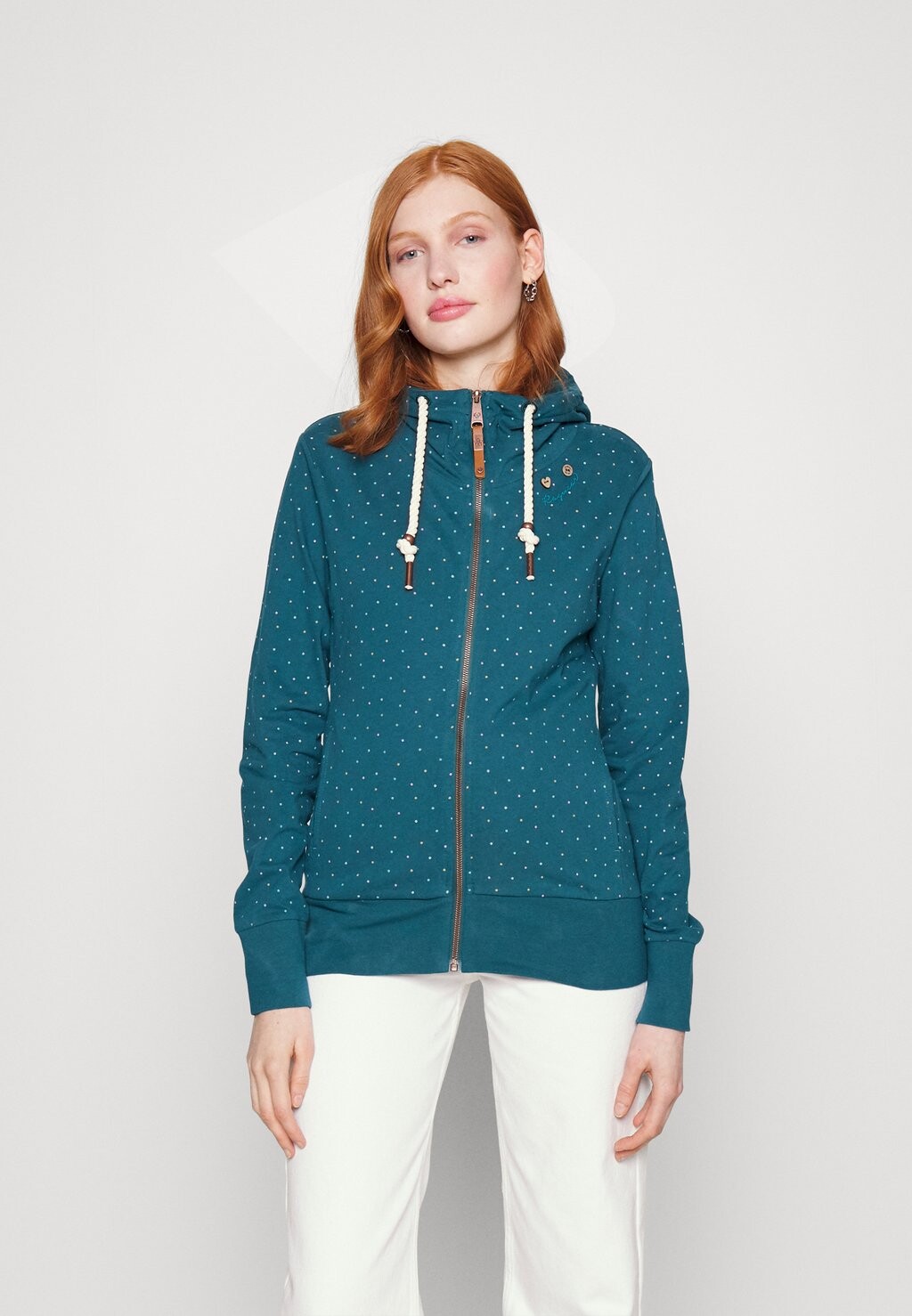 

Толстовка на молнии Ragwear, темно-зеленый