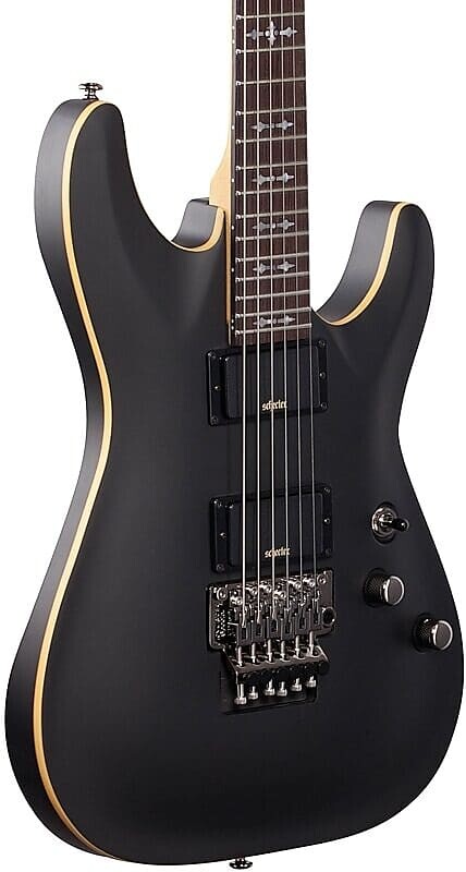 

Электрогитара Schecter Demon-6 Floyd Rose, Aged Black Satin