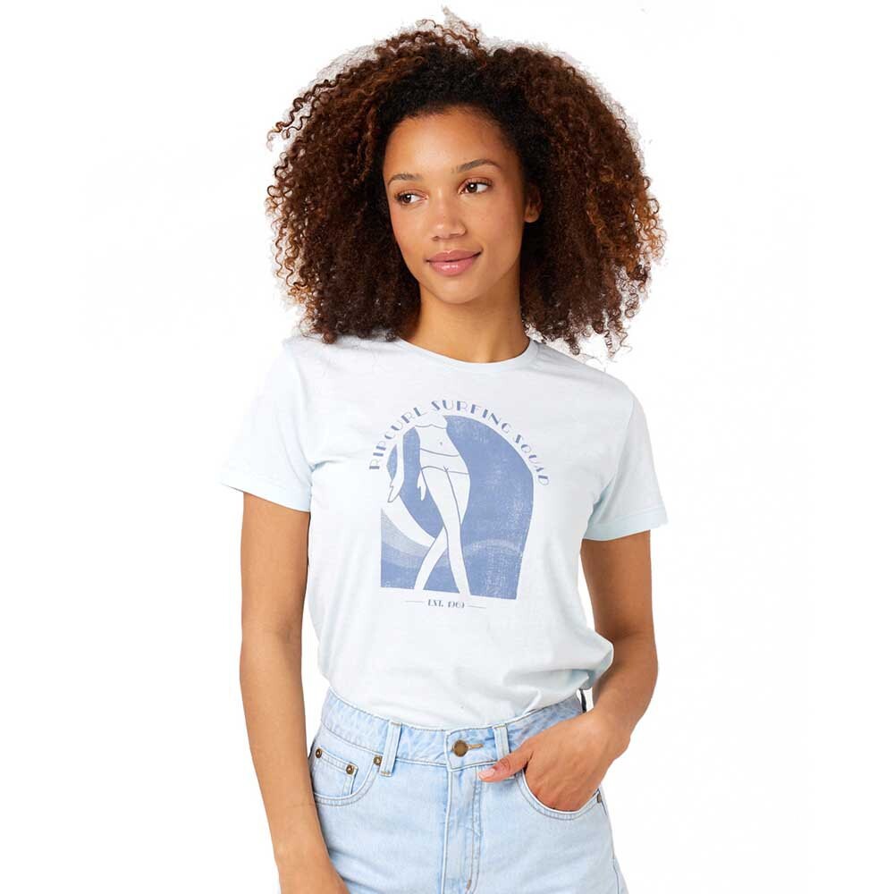 

Футболка Rip Curl Re-Entry Short Sleeve Crew Neck, белый