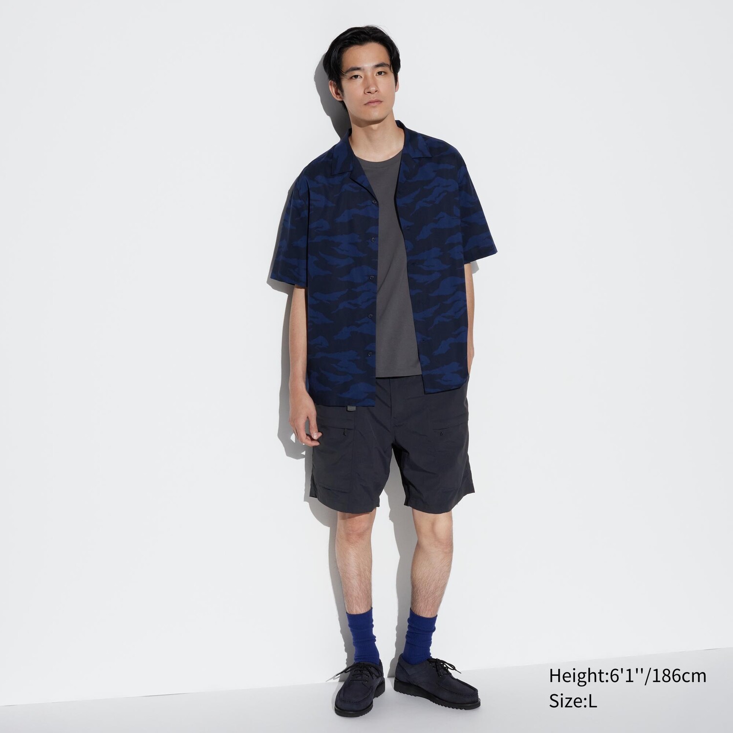 

Функциональные шорты UNIQLO, черный