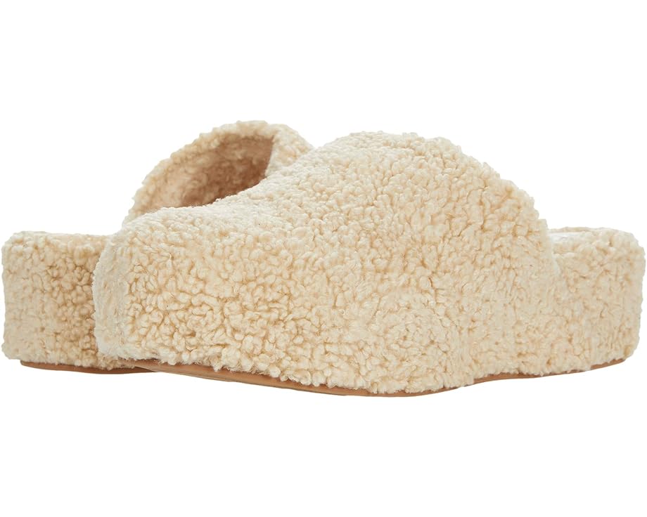 цена Домашняя обувь FARYL by Farylrobin Kaiden, цвет Off-White Faux Fur