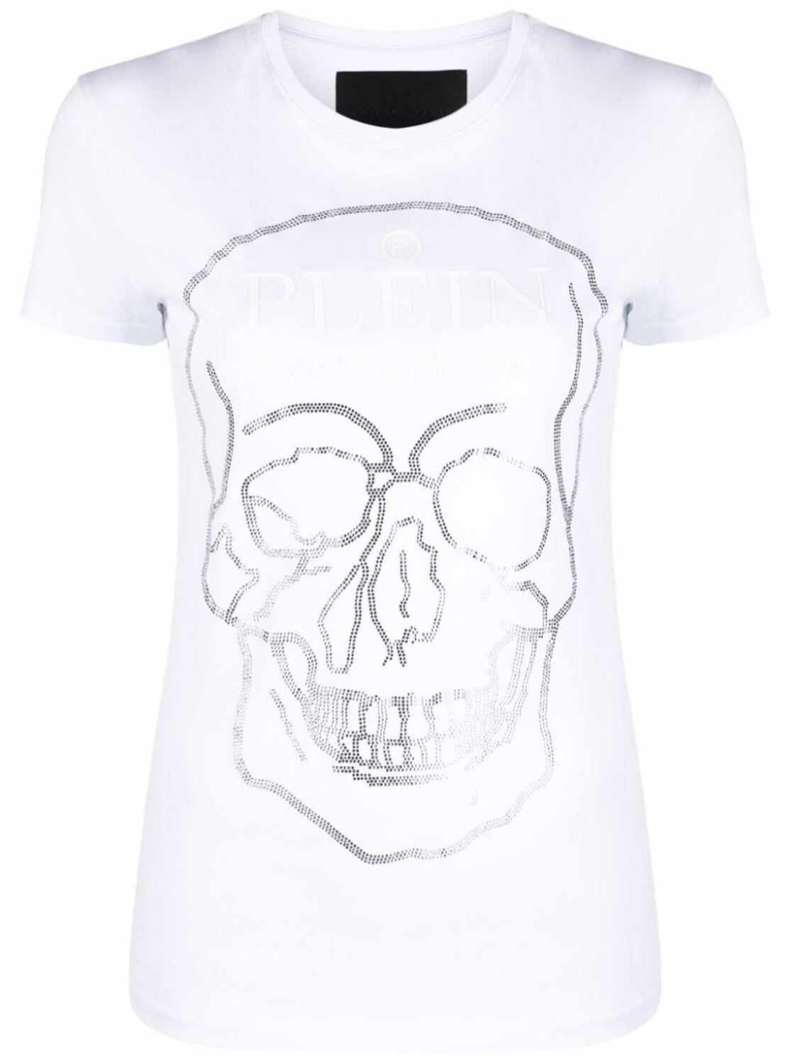 

Футболка с кристаллами Philipp Plein, белый