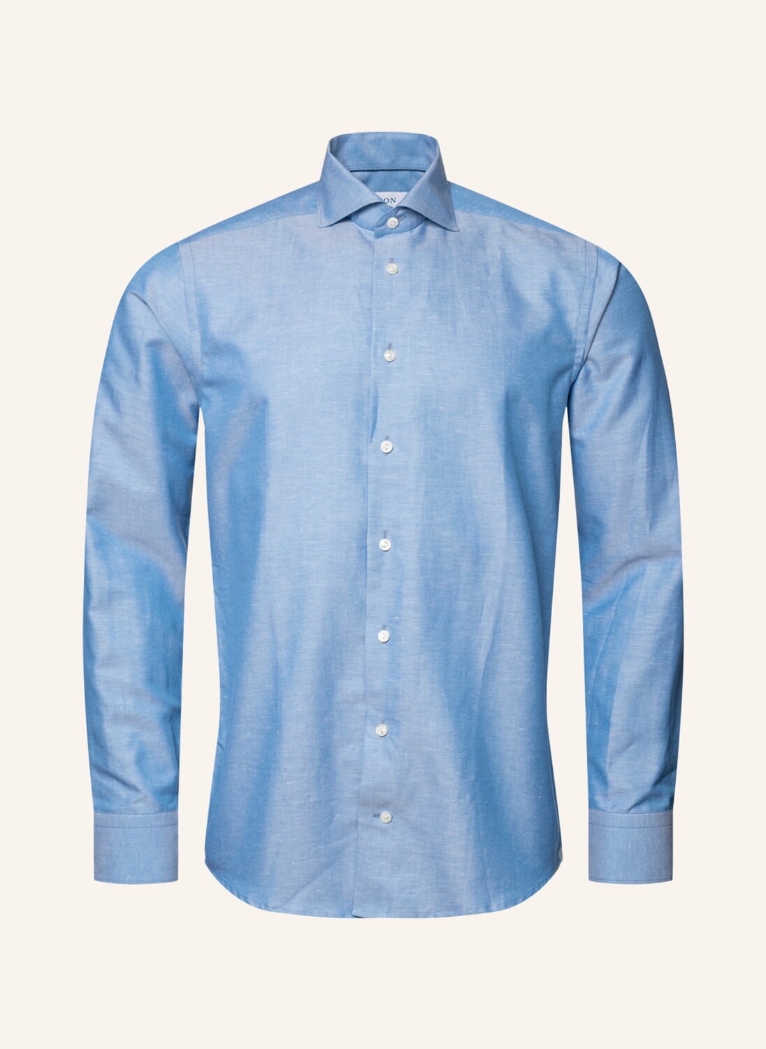 

Рубашка ETON Slim fit Baumwoll-Leinen-, синий