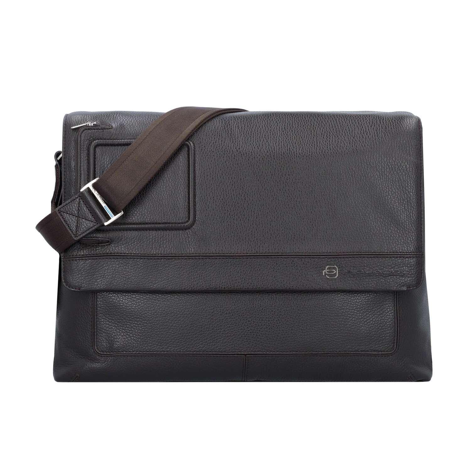

Сумка для ноутбука Piquadro Vibe n Messenger Leder 41 cm Laptopfach, темно коричневый
