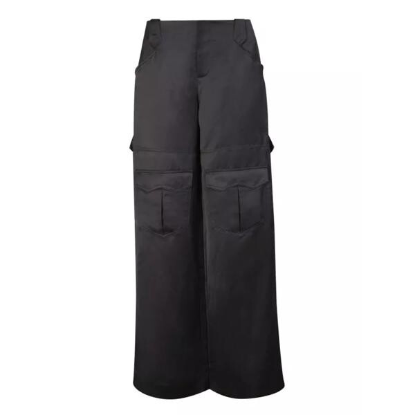 

Брюки satin cargo trousers Tom Ford, черный