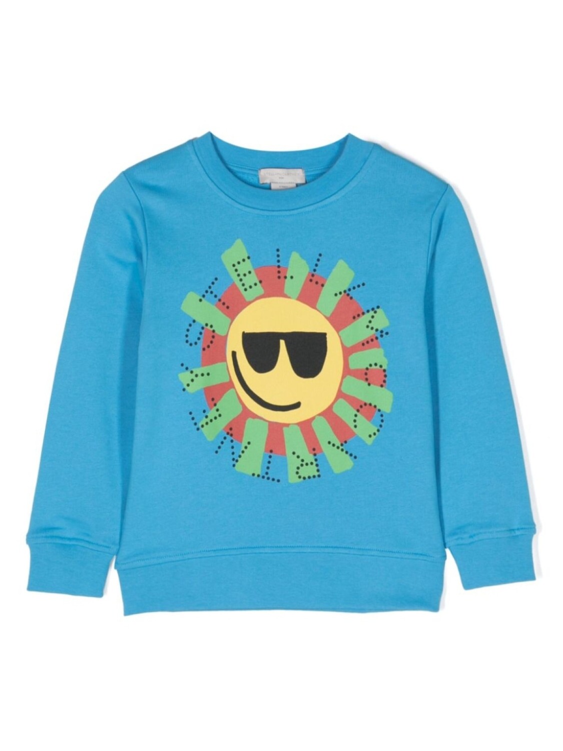 

Stella McCartney Kids толстовка с принтом, синий