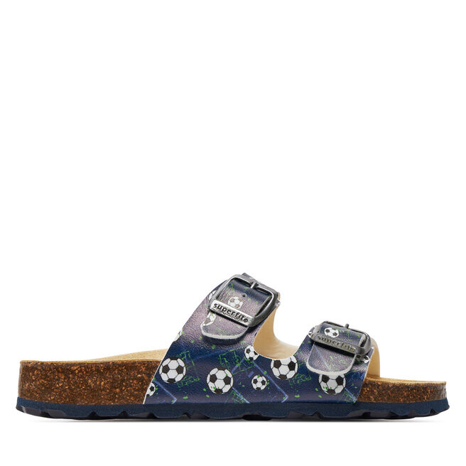 

Шлепанцы Superfit 1-800111-8110 S Blau/Mehrfarbig, синий