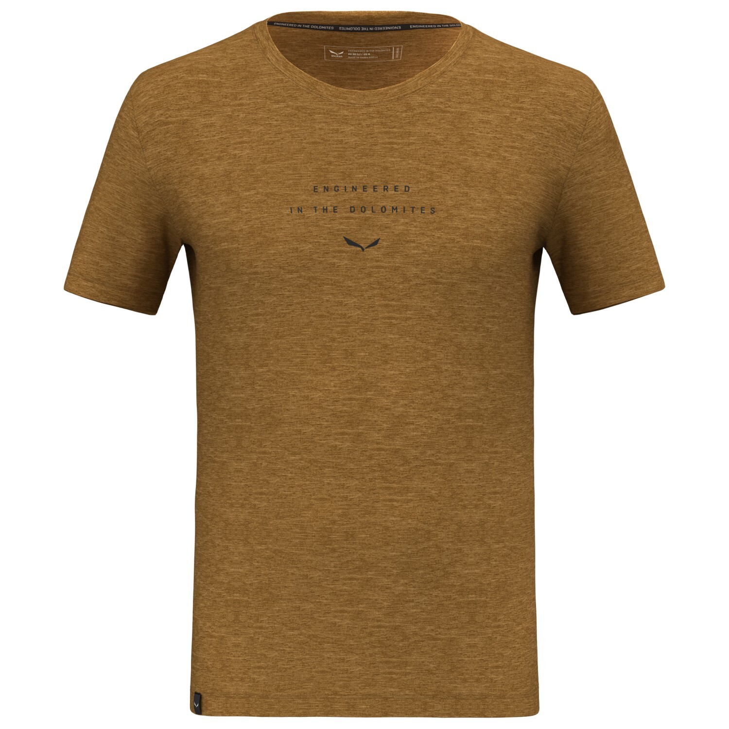 

Рубашка из мериноса Salewa Eagle EITD Alpine Merino T Shirt, цвет Golden Brown