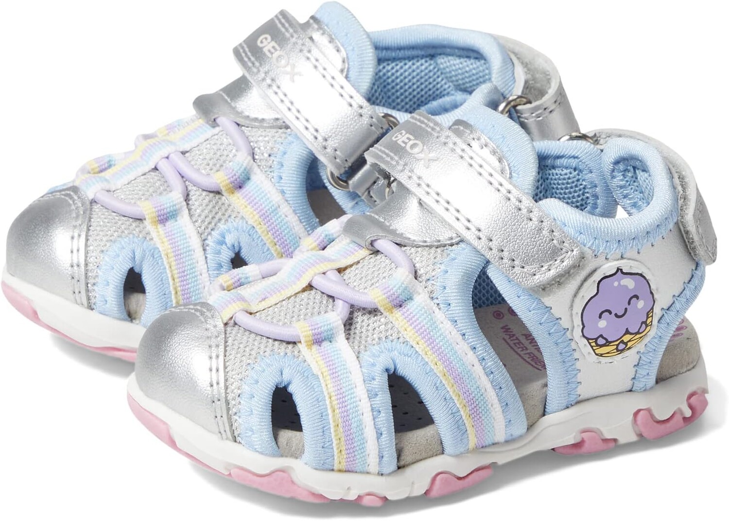 

Сандалии Sandal Flaffeegi 2 Geox, цвет Silver