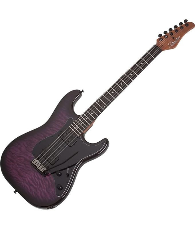 Электрогитара Schecter Traditional Pro Guitar Transparent Purple Burst