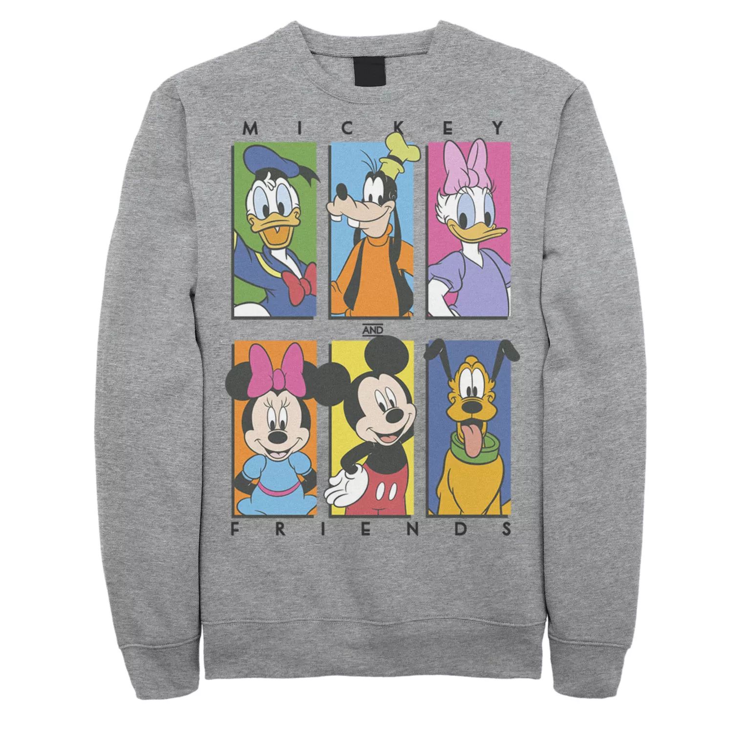 цена Мужской свитшот с персонажем Disney «Микки и друзья»