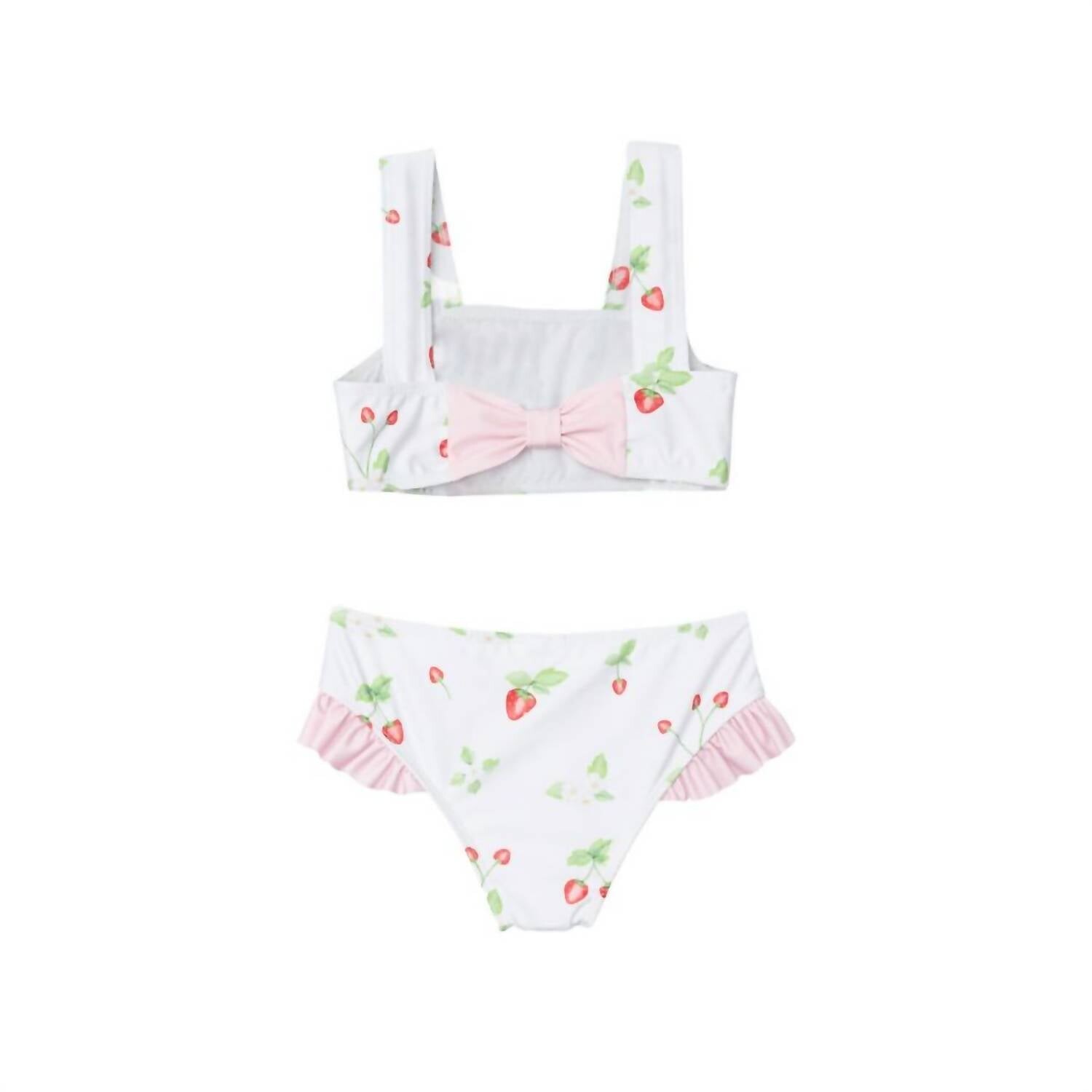

Белое бикини для плавания Girl's Daisies & Berries sal & pimenta, белый