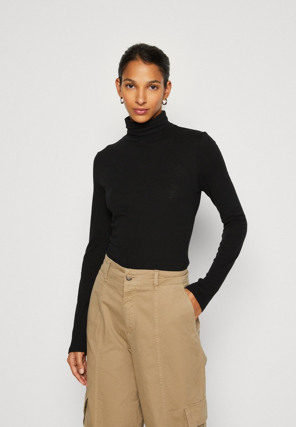 

Футболка с длинным рукавом Turtle Neck Circularity Marc O'Polo DENIM, черный