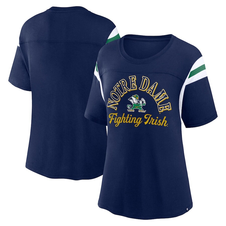 

Футболка с коротким рукавом Fanatics Branded Notre Dame Fighting Irish, зеленый