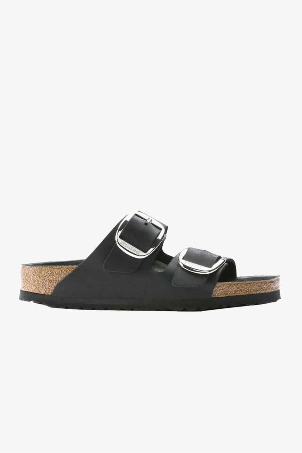 

Черные тапочки унисекс Arizona Big Buckle Fl Birkenstock, черный