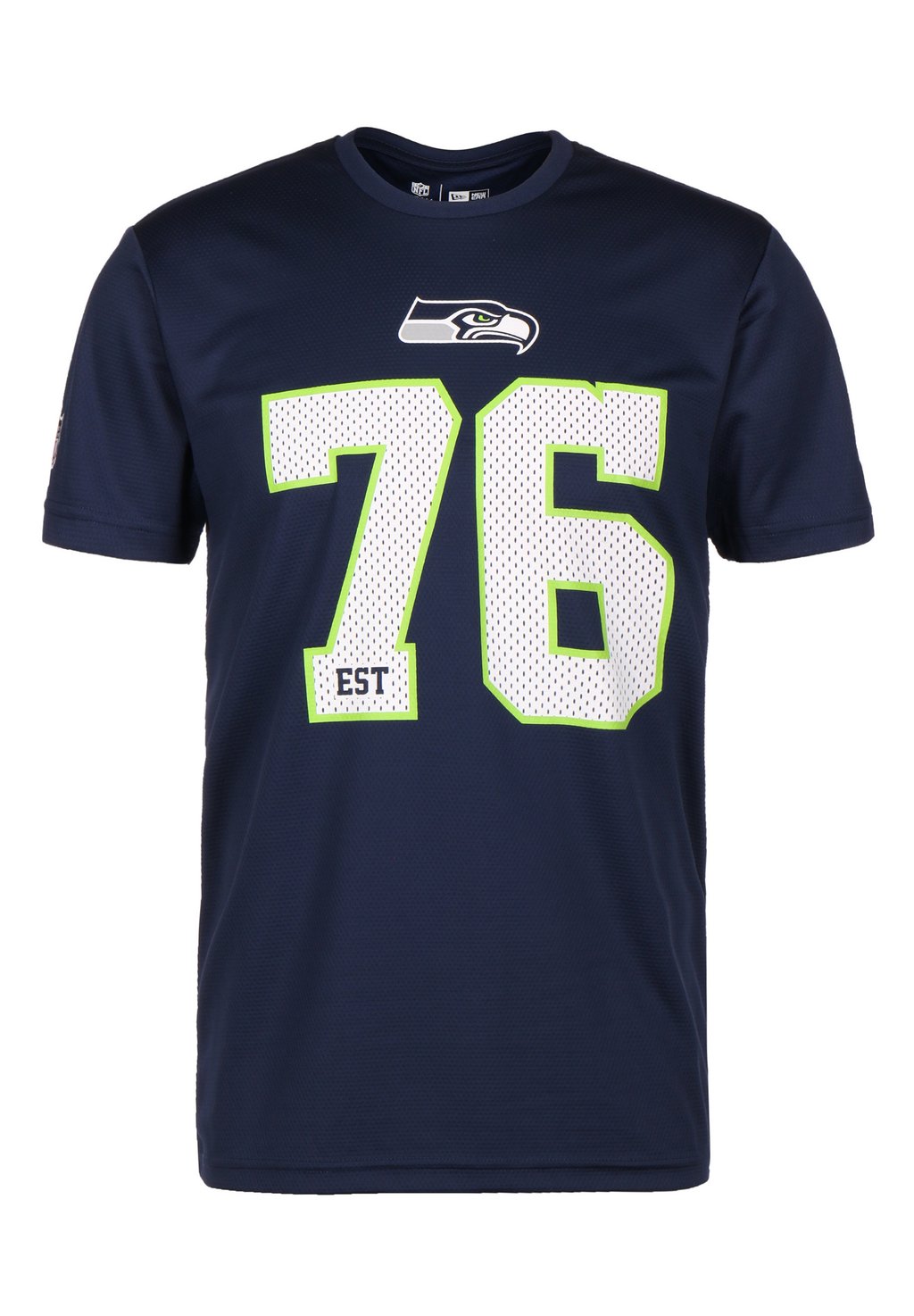 

Футболка с принтом NFL SEATTLE SEAHAWKS SUPPORTERS T-SHIRT HERREN New Era, цвет blue