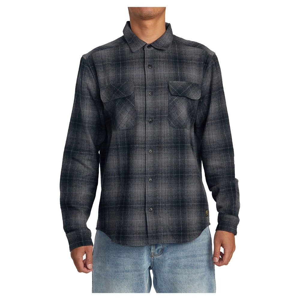 

Рубашка Rvca Dayshift Flannel, серый