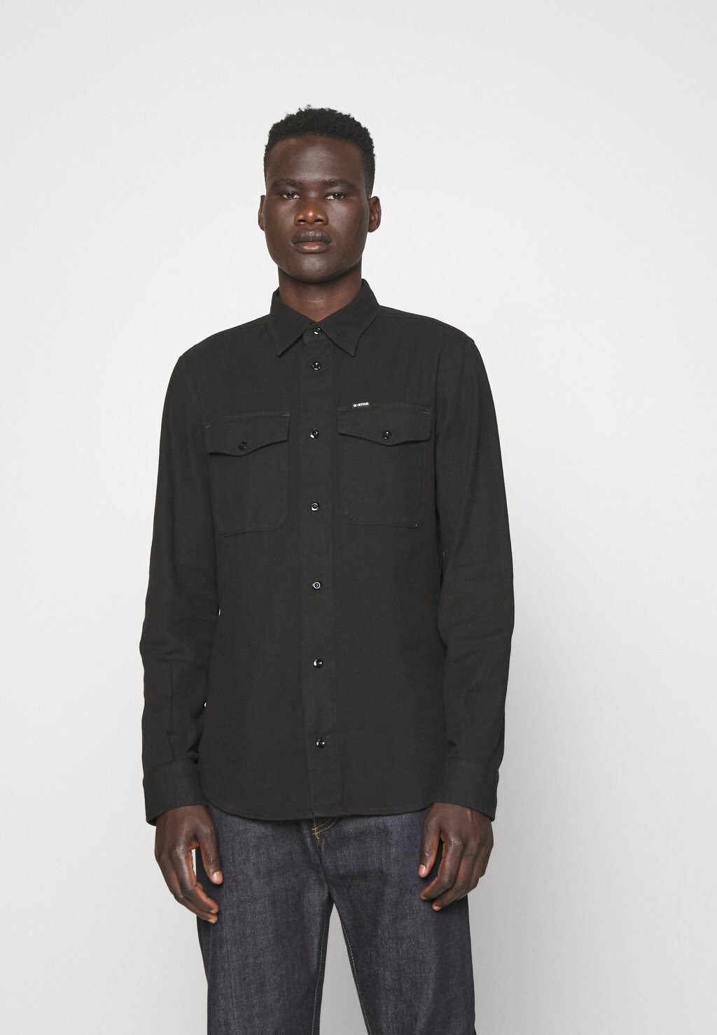 

Рубашка MARINE SLIM SHIRT G-Star, цвет black