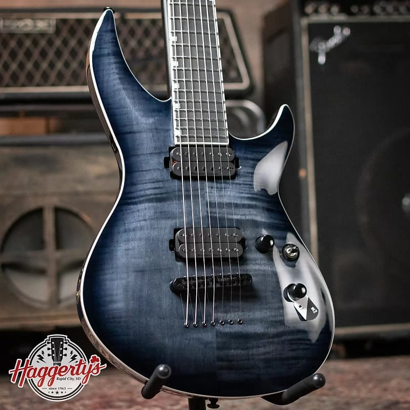 Электрогитара ESP LTD H3-1007 Baritone Electric Guitar - See-Thru Black Sunburst цена и фото