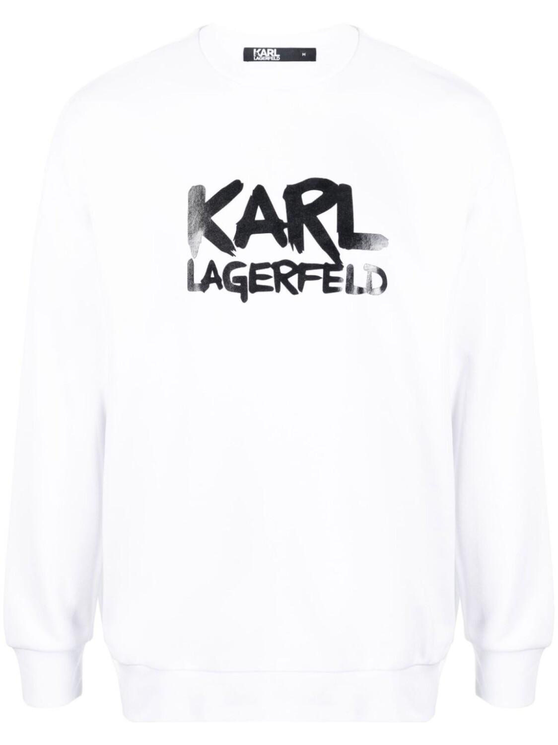 

Karl Lagerfeld толстовка с логотипом, белый
