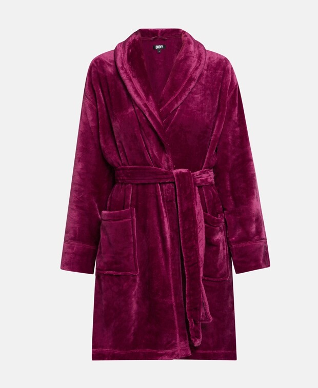 

Банный халат DKNY, красный