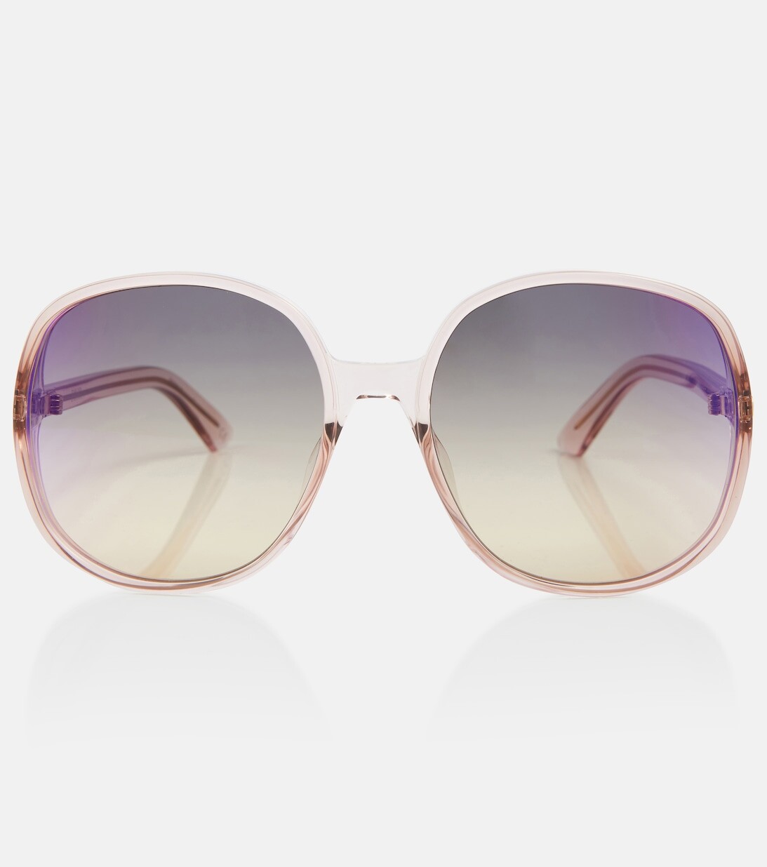 

Солнцезащитные очки D-Doll R1U в круглой оправе Dior Eyewear, розовый