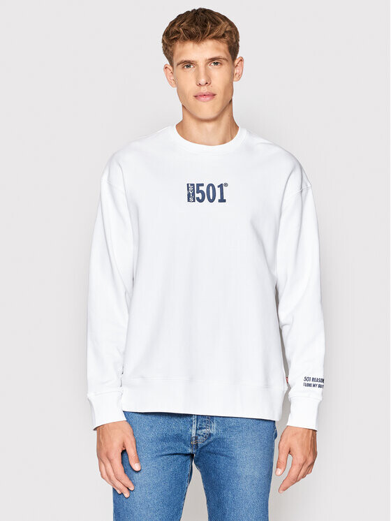 

Толстовка свободного кроя Levi's, белый