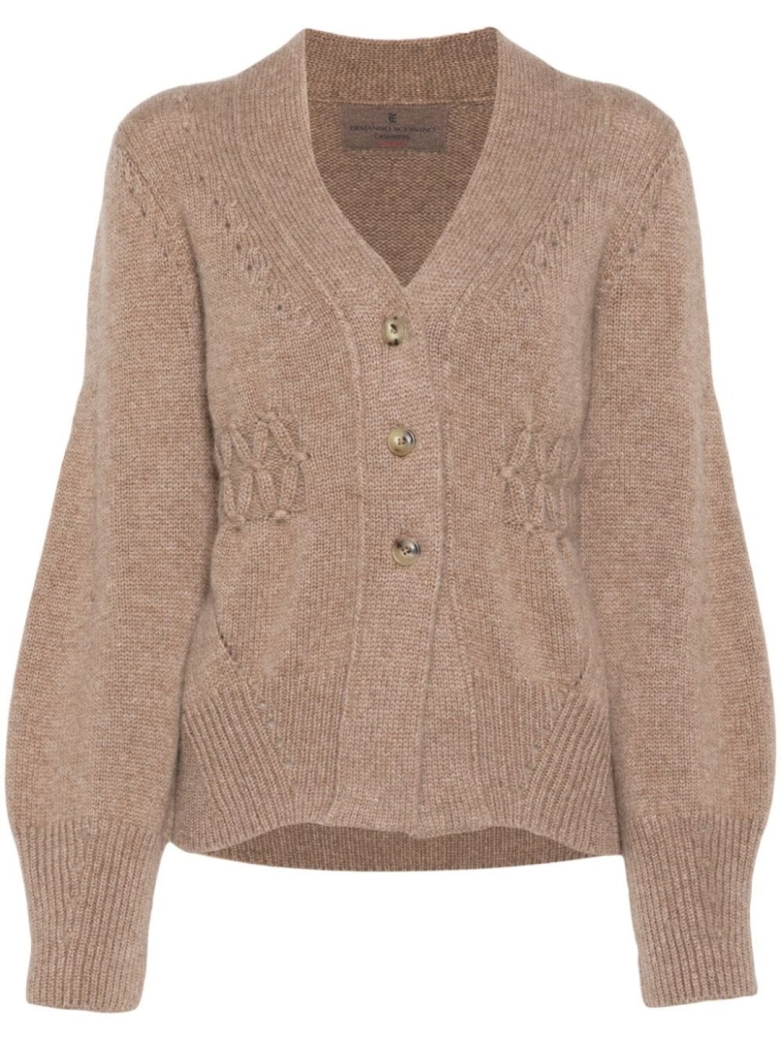 

Ermanno Scervino кашемировый кардиган, коричневый