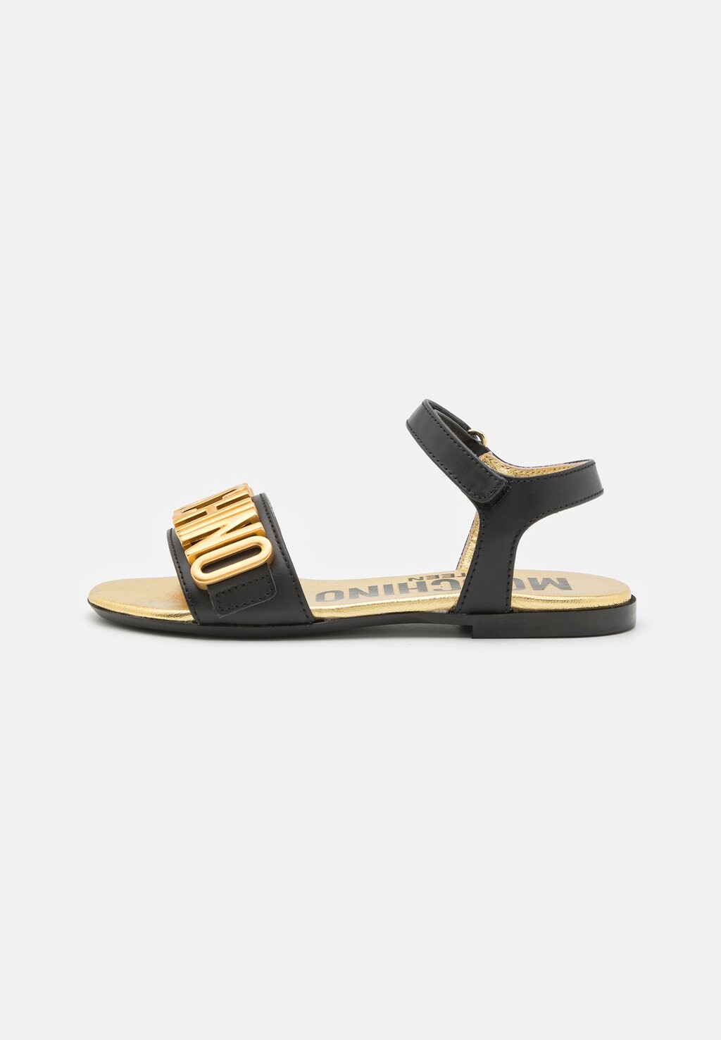 

Сандалии Unisex MOSCHINO, цвет black/gold