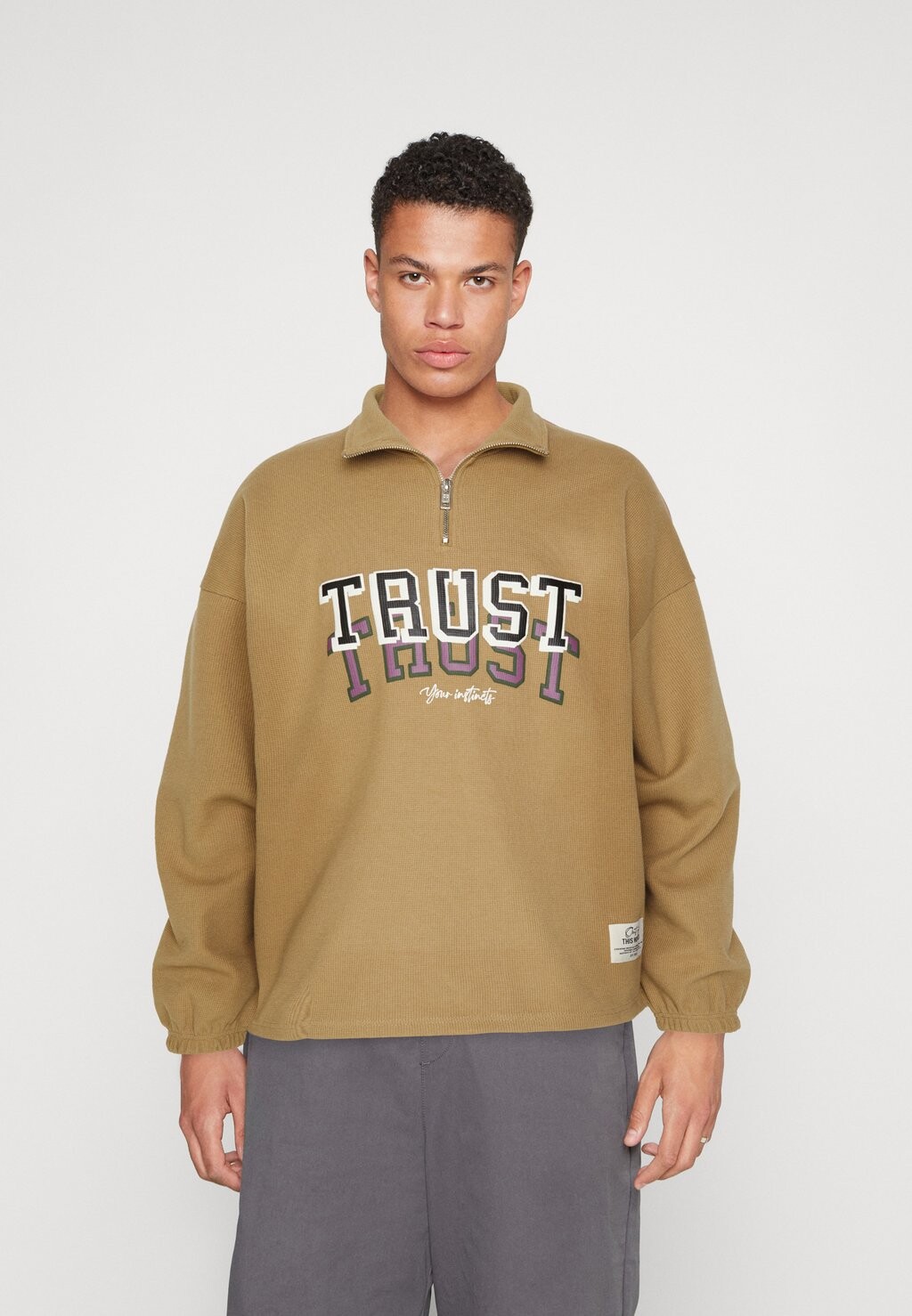 

Толстовка RRNOLAN UNISEX Redefined Rebel, коричневый