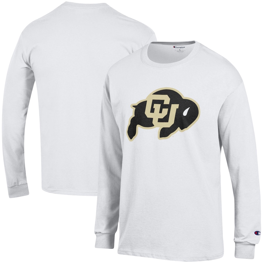 

Футболка с длинным рукавом Champion Colorado Buffaloes, белый