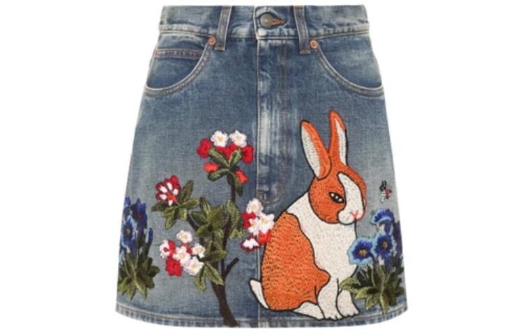 

Юбка Gucci джинсовая, синий