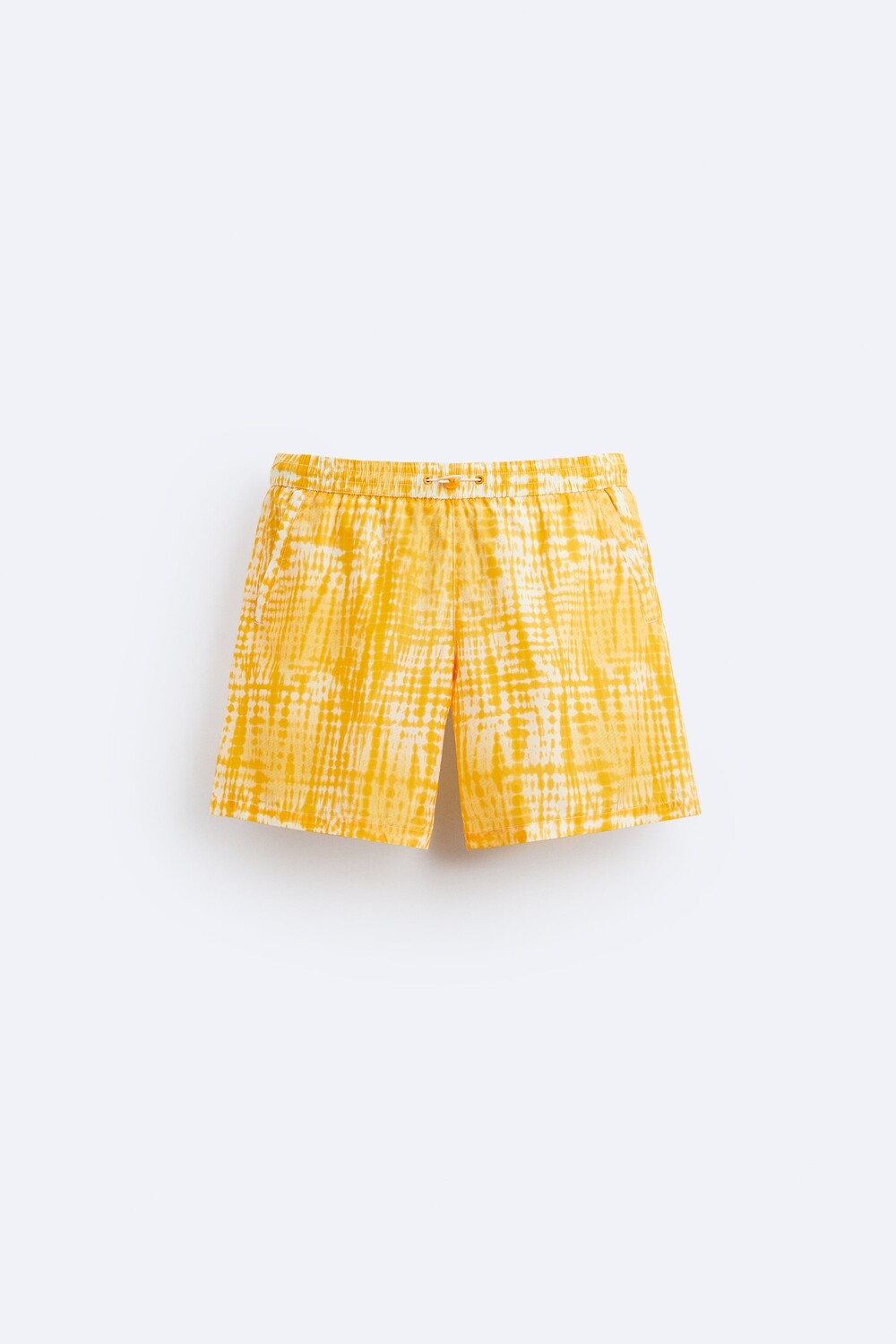 

Длинные плавательные шорты Zara, желтый