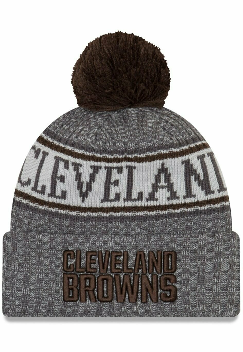 

Шапка NFL SIDELINE CLEVELAND BROWNS New Era, цвет graphite