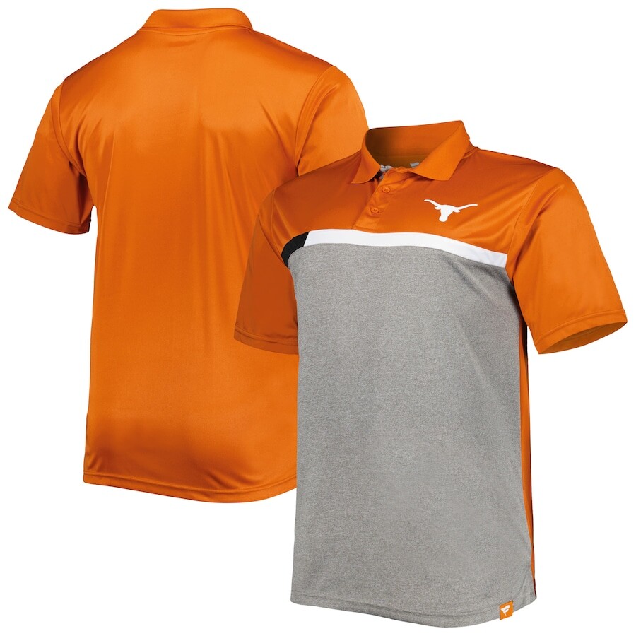 

Поло с коротким рукавом Profile Texas Longhorns, оранжевый