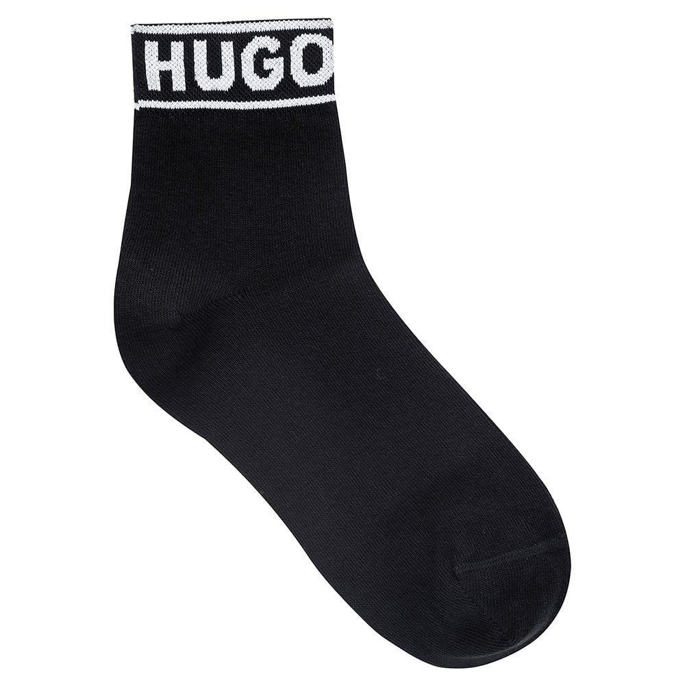 

Носки HUGO Logo Short 2 шт, черный