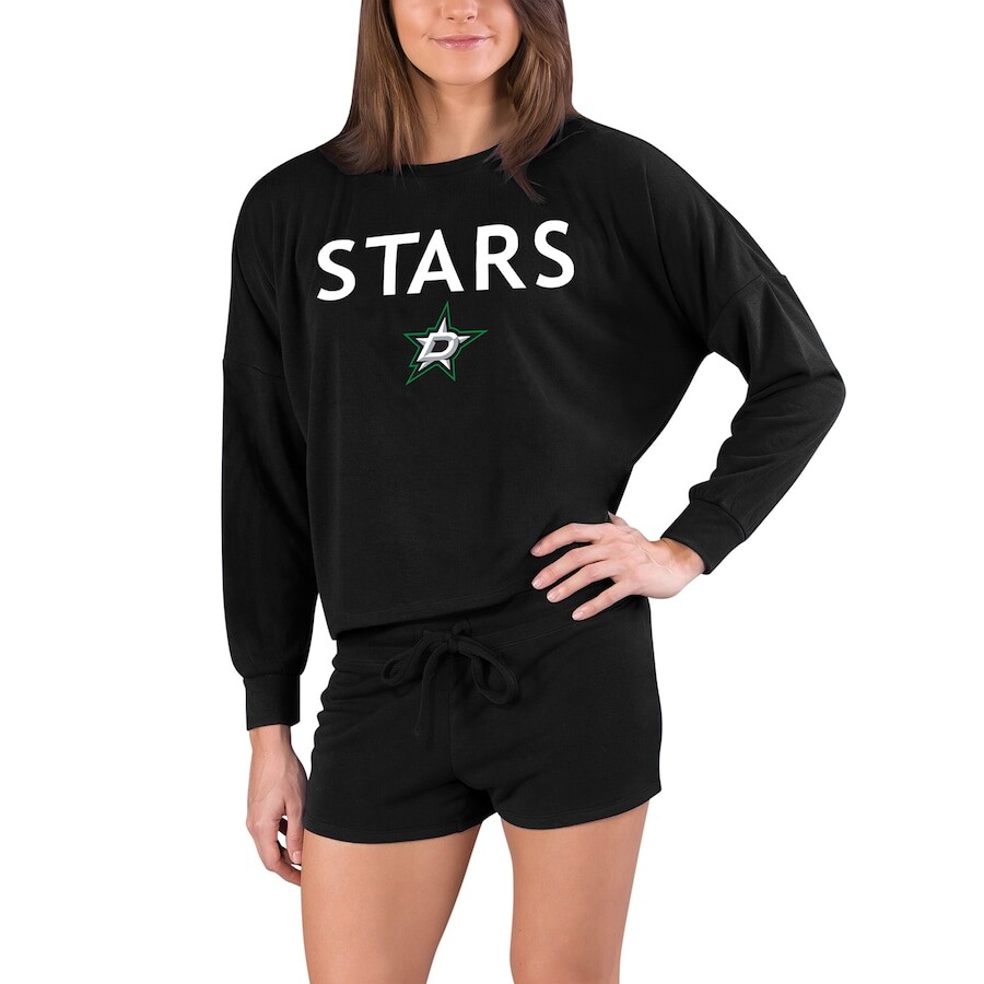 

Пижамный комплект Concepts Sport Dallas Stars, черный