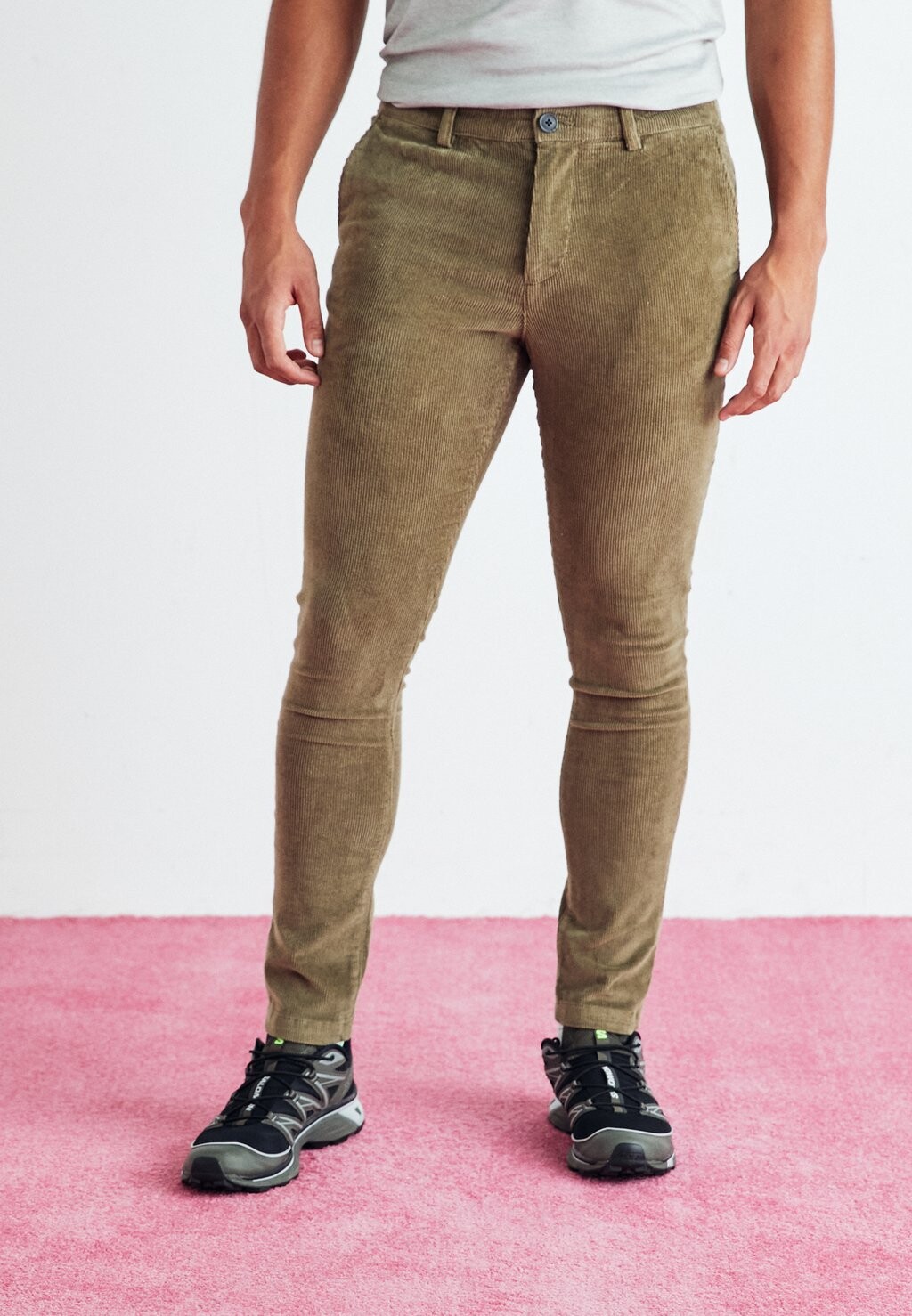 

Брюки из ткани SLHSLIM ROBIN Selected Homme, зеленый