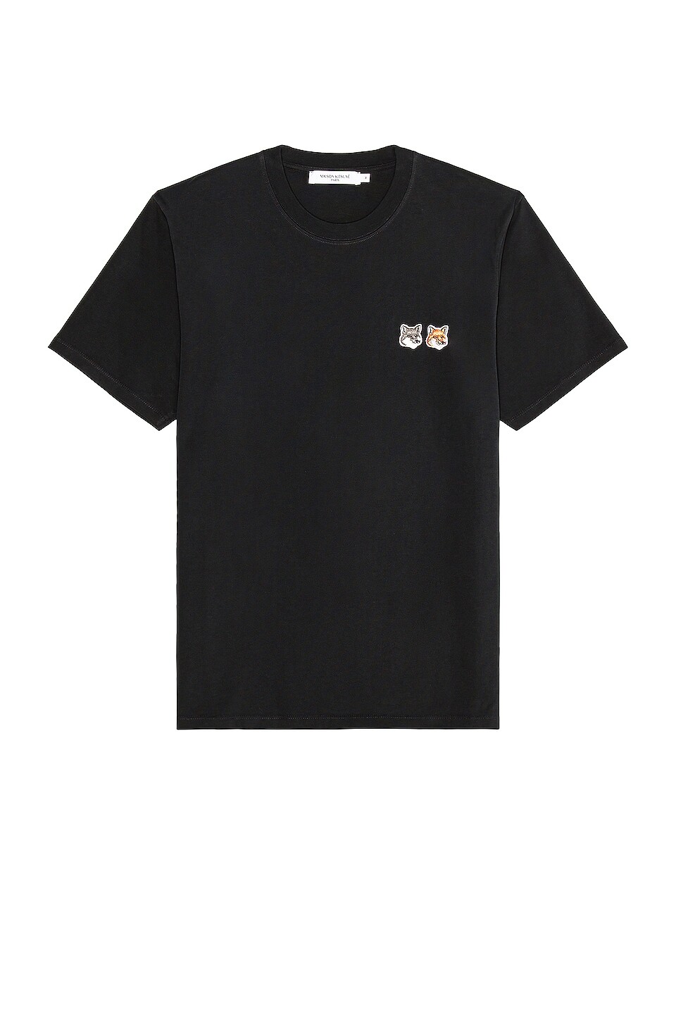

Футболка Maison Kitsune Double Fox Head Patch Classic-Shirt, антрацит