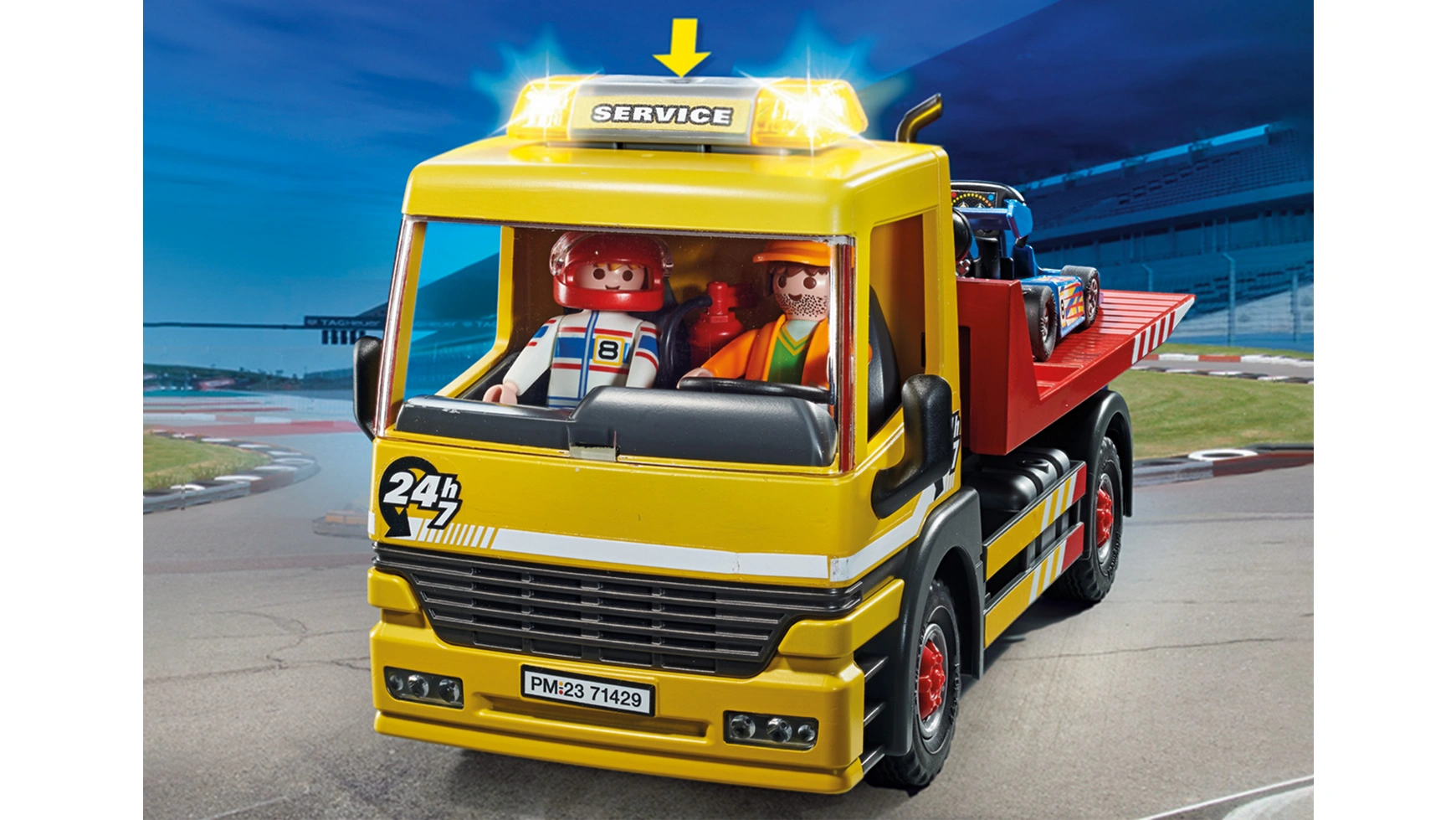 City life эвакуатор Playmobil city life стартовый набор hot rod playmobil