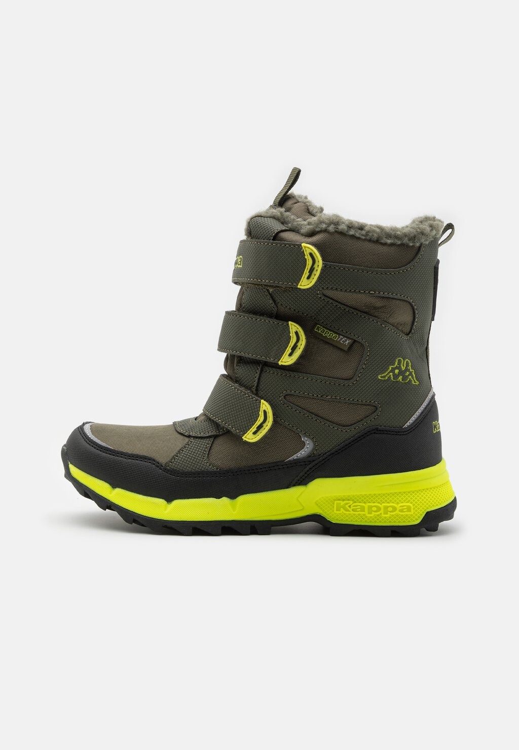 

Сапоги зимние Vipos Tex Unisex Kappa, цвет army/lime