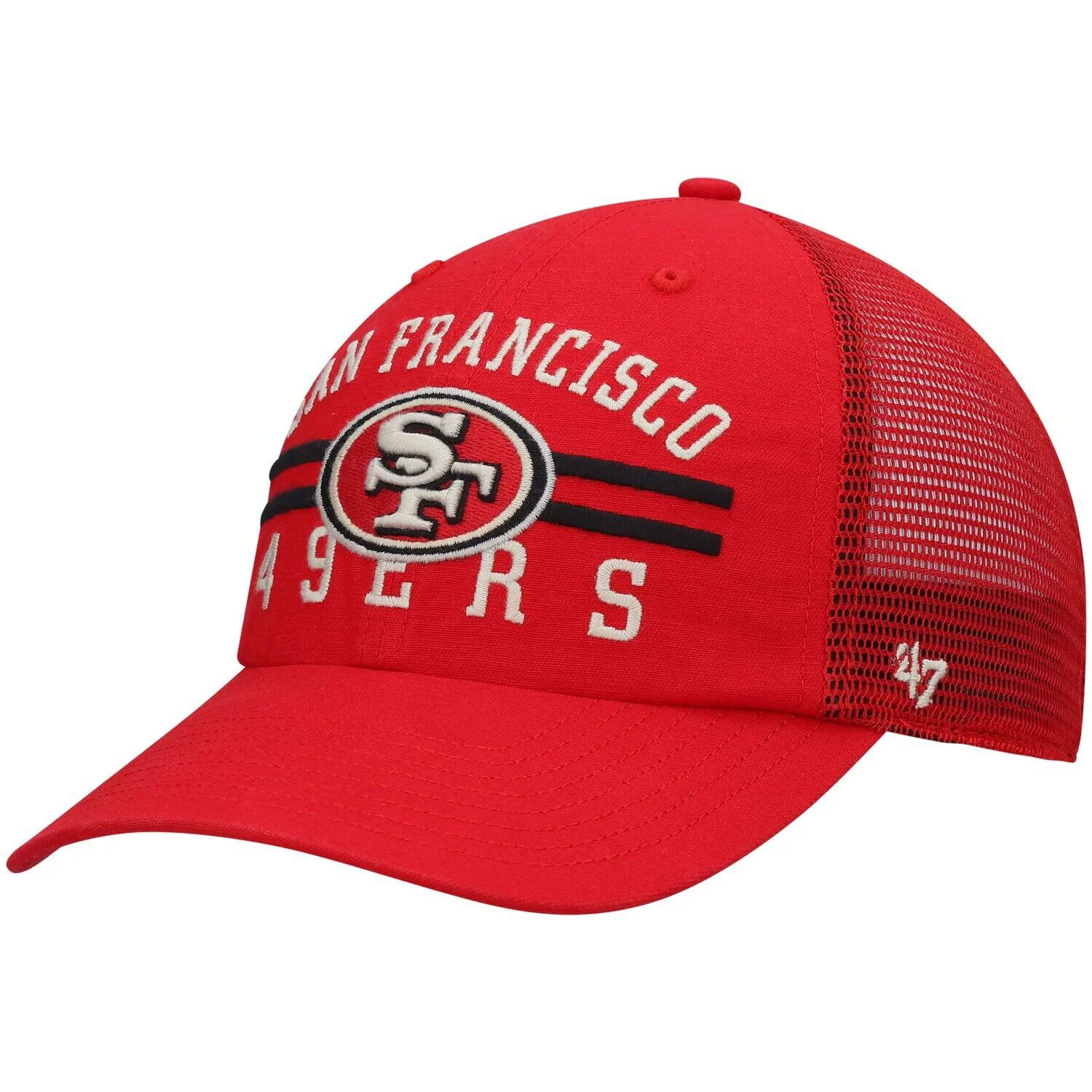

Мужская кепка Snapback Highpoint Trucker Clean Up '47 Scarlet San Francisco 49ers