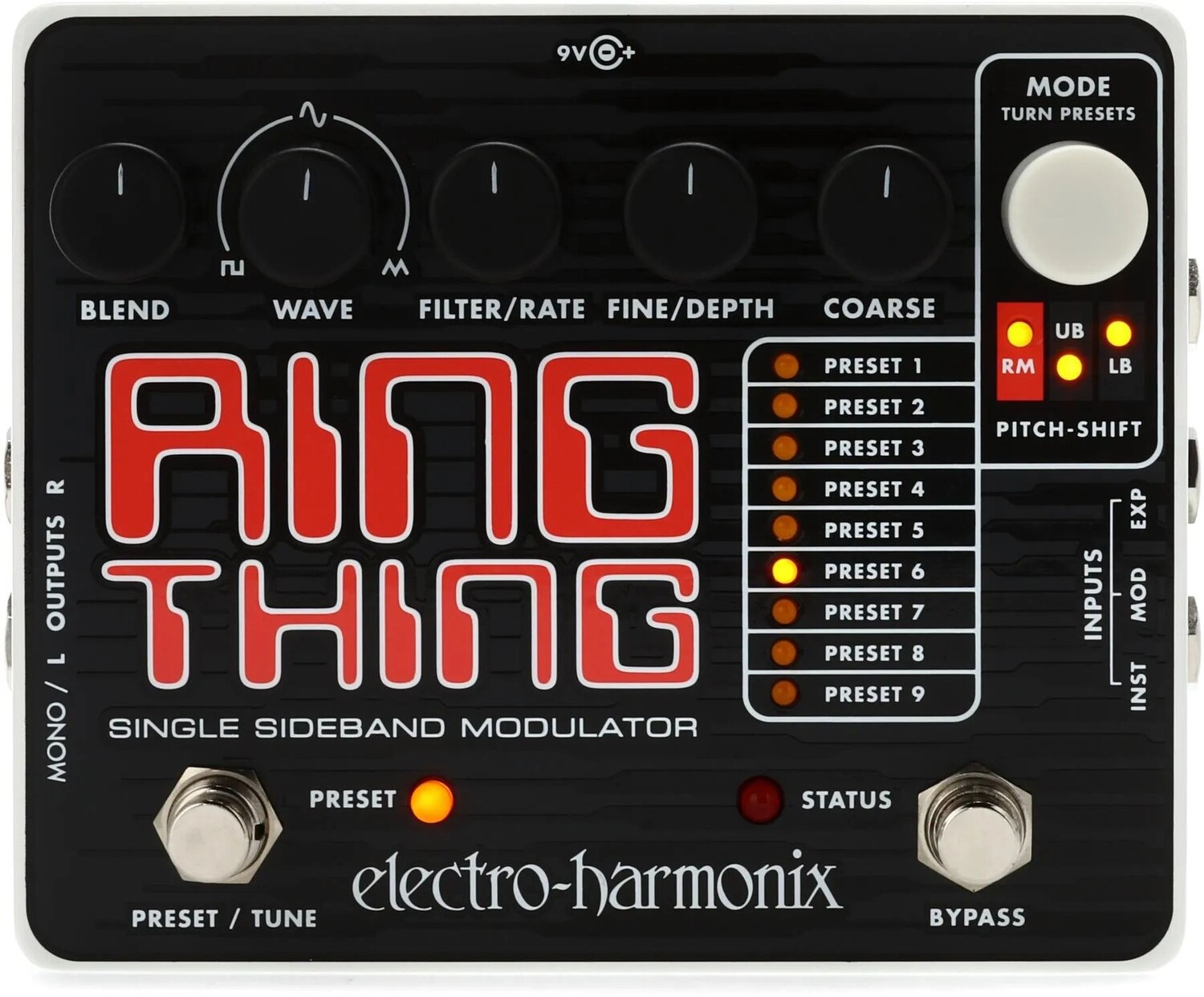 

Педаль модулятора с одной боковой полосой Electro-Harmonix Ring Thing