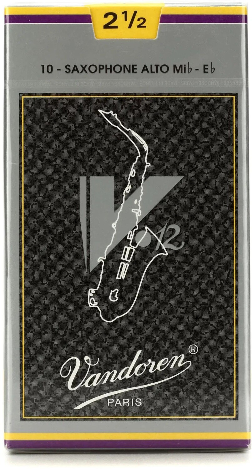 

Vandoren SR6125 — Трости для альт-саксофона V12 — 2,5 (10 шт.)