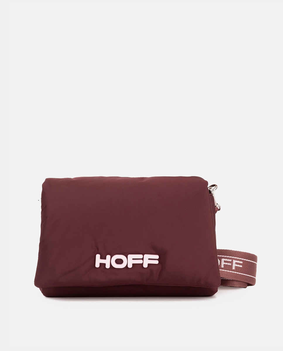 Маленькая темно-бордовая сумка через плечо Everest с клапаном Hoff, гранатовый