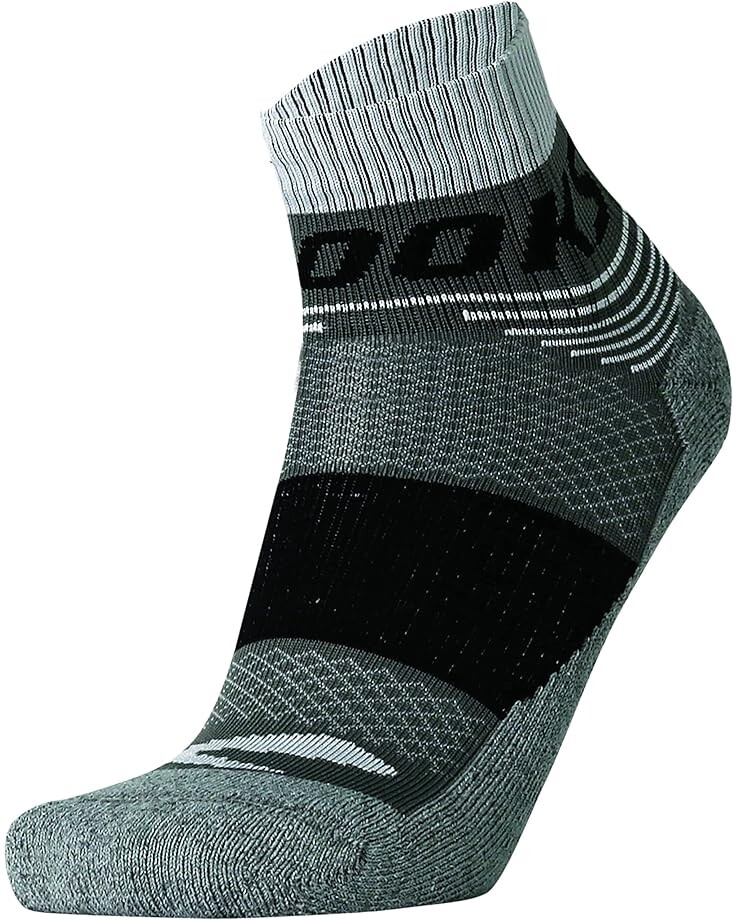 

Носки Brooks High Point Quarter Socks, цвет Asphalt/Black