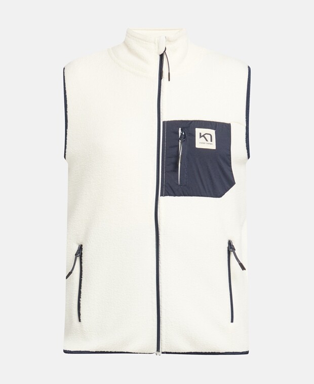 

Флисовый жилет Kari Traa, цвет Wool White